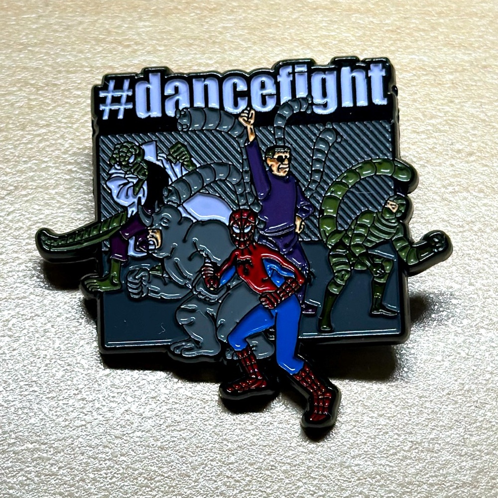 #dancefight Marvel Lapel Pin
